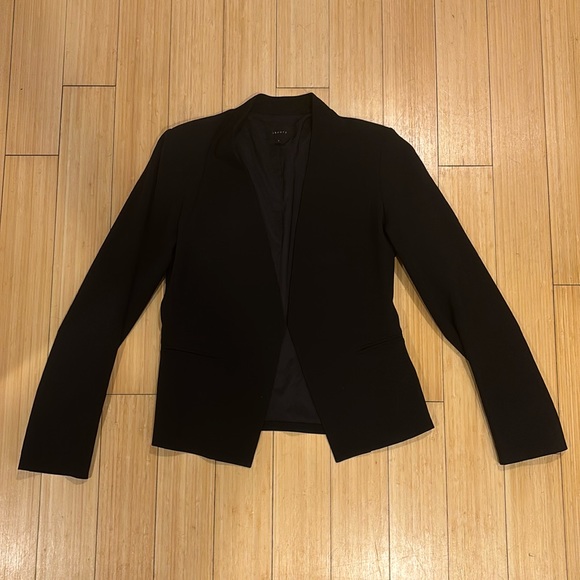 Theory | Size 8 | Wool Open Front Blazer - Picture 1 of 5